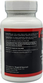 TOUGH-N-TONE Advanced Beauty Care - Biotina Vegana con SesZen-Bio®, KeraGLO® Queratina, Fo-Ti y Ácido Hialurónico - Suplemento para Cabello, Piel y Uñas - Sin OGM y Sin Gluten