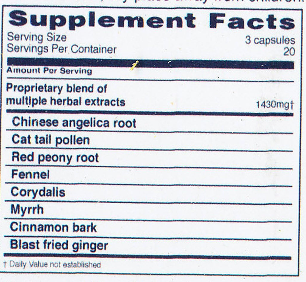 Balanceuticals Female Fertility Builder – 60 Cápsulas