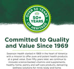 Swanson Vitamina D-3 with Coconut Oil, 60 Capsules