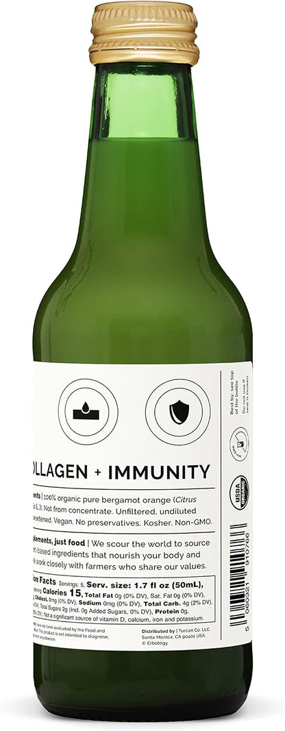 Zumo de Bergamota 100% Orgánico 250ml (Caja de 12) - Rico en Flavonoides Bioactivos - Sin Azúcar Añadido - No GMO – Image 3