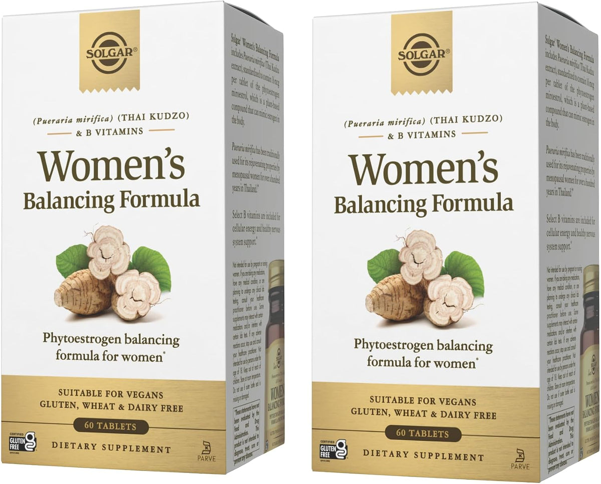 Solgar Women's Balancing Formula - 60 – Apoyo al metabolismo energético: Las vitaminas B6 y B12 contribuyen al – Image 1