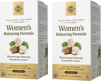 Solgar Women's Balancing Formula - 60 – Apoyo al metabolismo energético: Las vitaminas B6 y B12 contribuyen al – Image 1