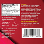 CALMOUR Tiras de Vitamina B12, 30 unidades, 1500 mcg, Metilcobalamina, Sabor Menta, Disolubles Orales