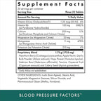 Michael's Health Naturopathic Programs Blood Pressure Factors - 60 Comprimidos Vegetarianos, Paquete de 2 - Proporciona Soporte para el Equilibrio de Líquidos - Kosher - 40 Porciones