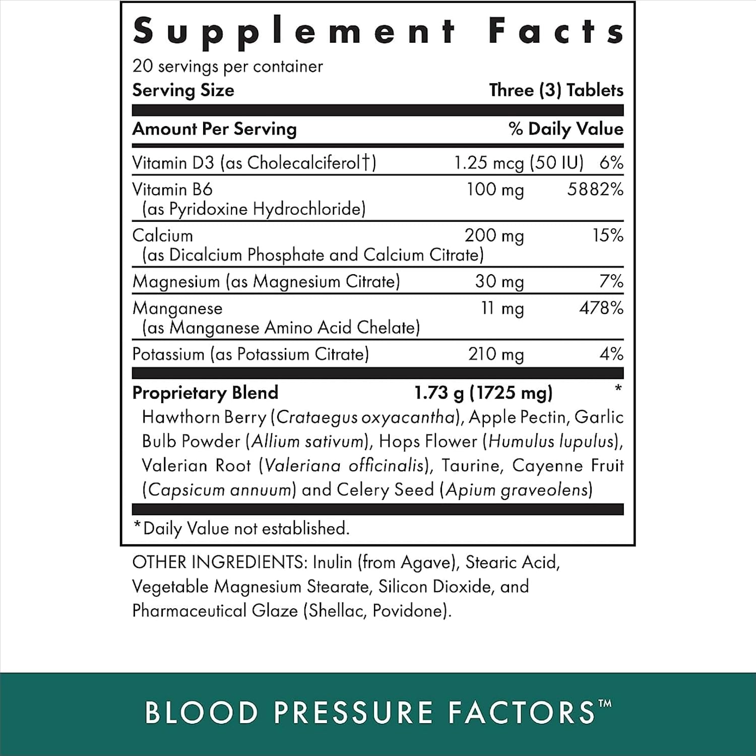 Michael's Health Naturopathic Programs Blood Pressure Factors - 60 Comprimidos Vegetarianos, Paquete de 2 - Proporciona Soporte para el Equilibrio de Líquidos - Kosher - 40 Porciones
