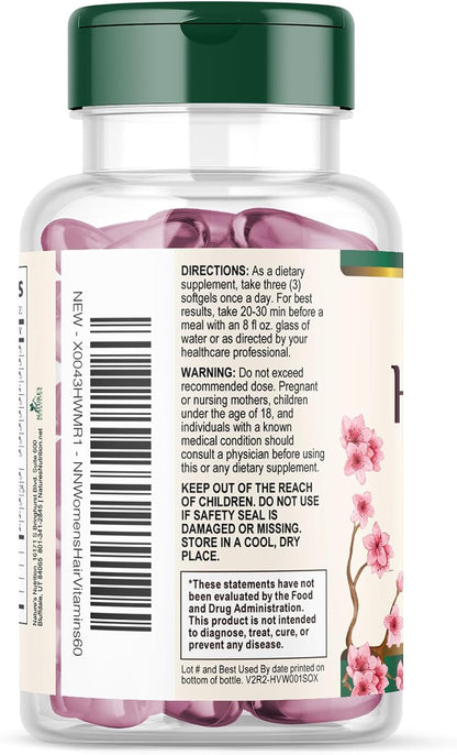 Vitaminas para Cabello, Piel y Uñas con – La biotina contribuye al mantenimiento de las membranas mucosas en – Image 8