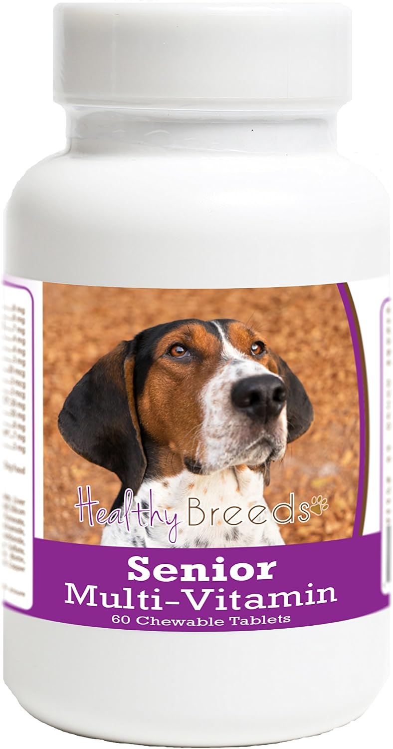 Healthy Breeds Multivitamínico para Perros Senior - 60 Comprimidos Masticables