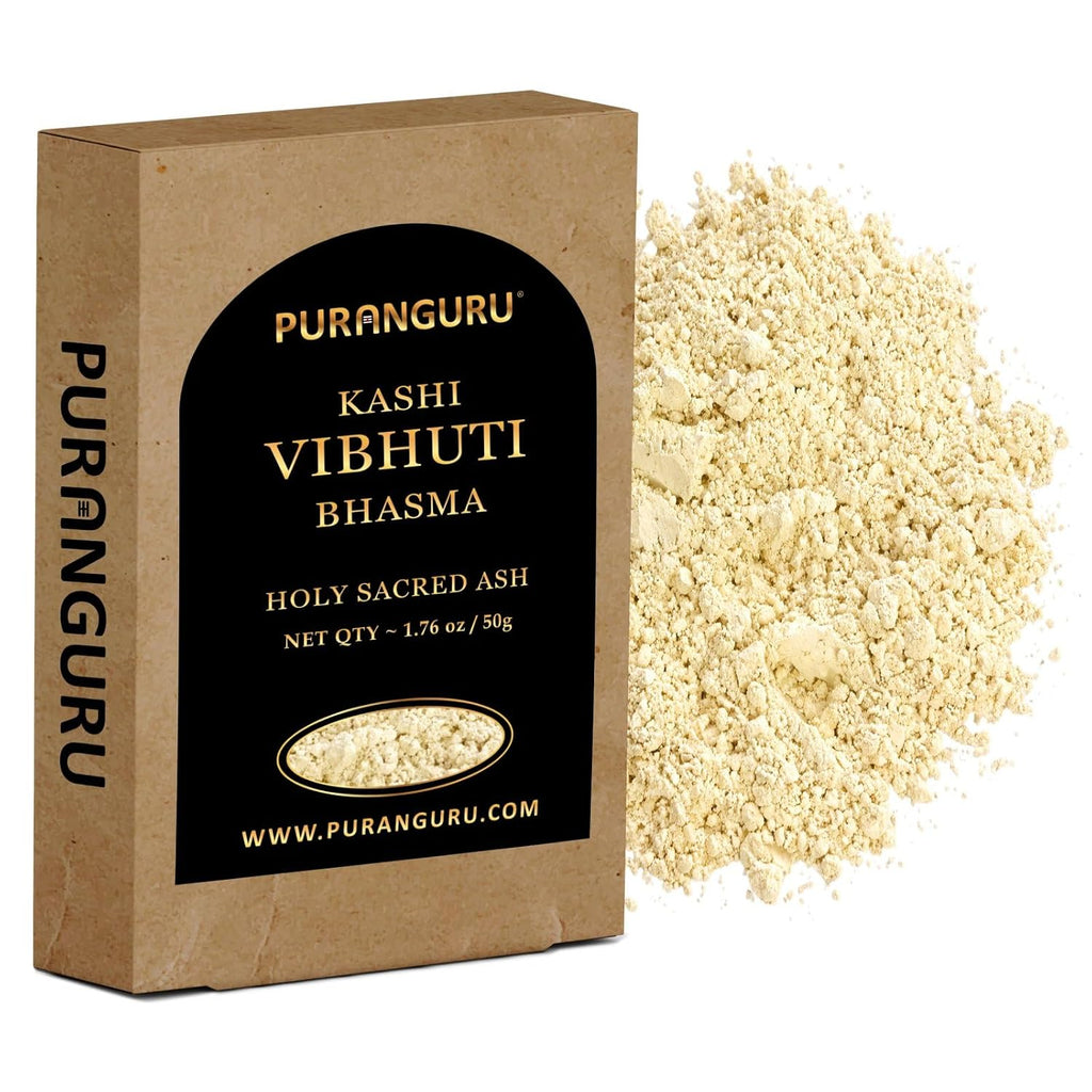 Kashi Vibhuti Powder – Polvo de Ceniza Sagrada Hindú (50g)
