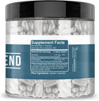 Earthborn Elements Bicarb Blend 200 Cápsulas, Puro y Sin Diluir, Sin Aditivos