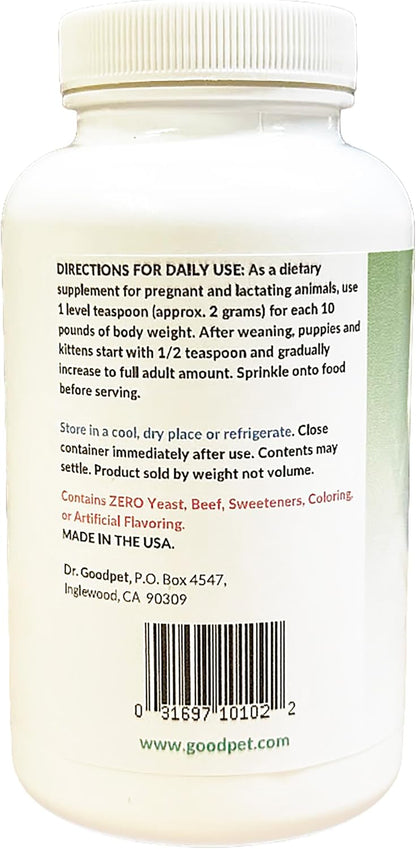 Dr. Goodpet Optimum Growth Formula – Suplemento en polvo para cachorros y gatitos – Image 4
