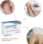 Dulac Dinaven 500 - Suplemento Dietético con Diosmina Micronizada y Hesperidina - 120 Comprimidos