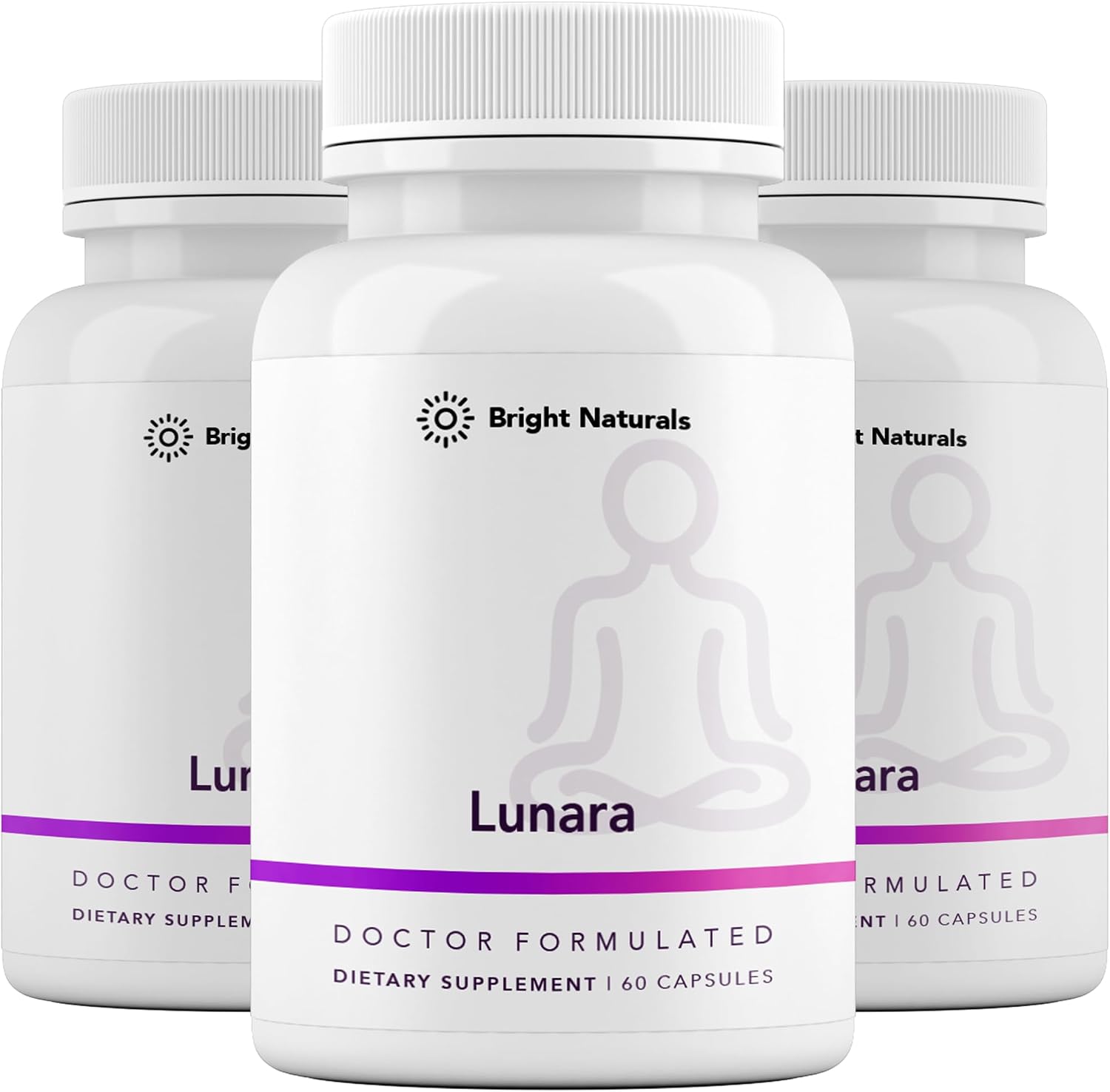 Lunara - Complemento para la Menopausia con DIM y Chasteberry - 30 Cápsulas