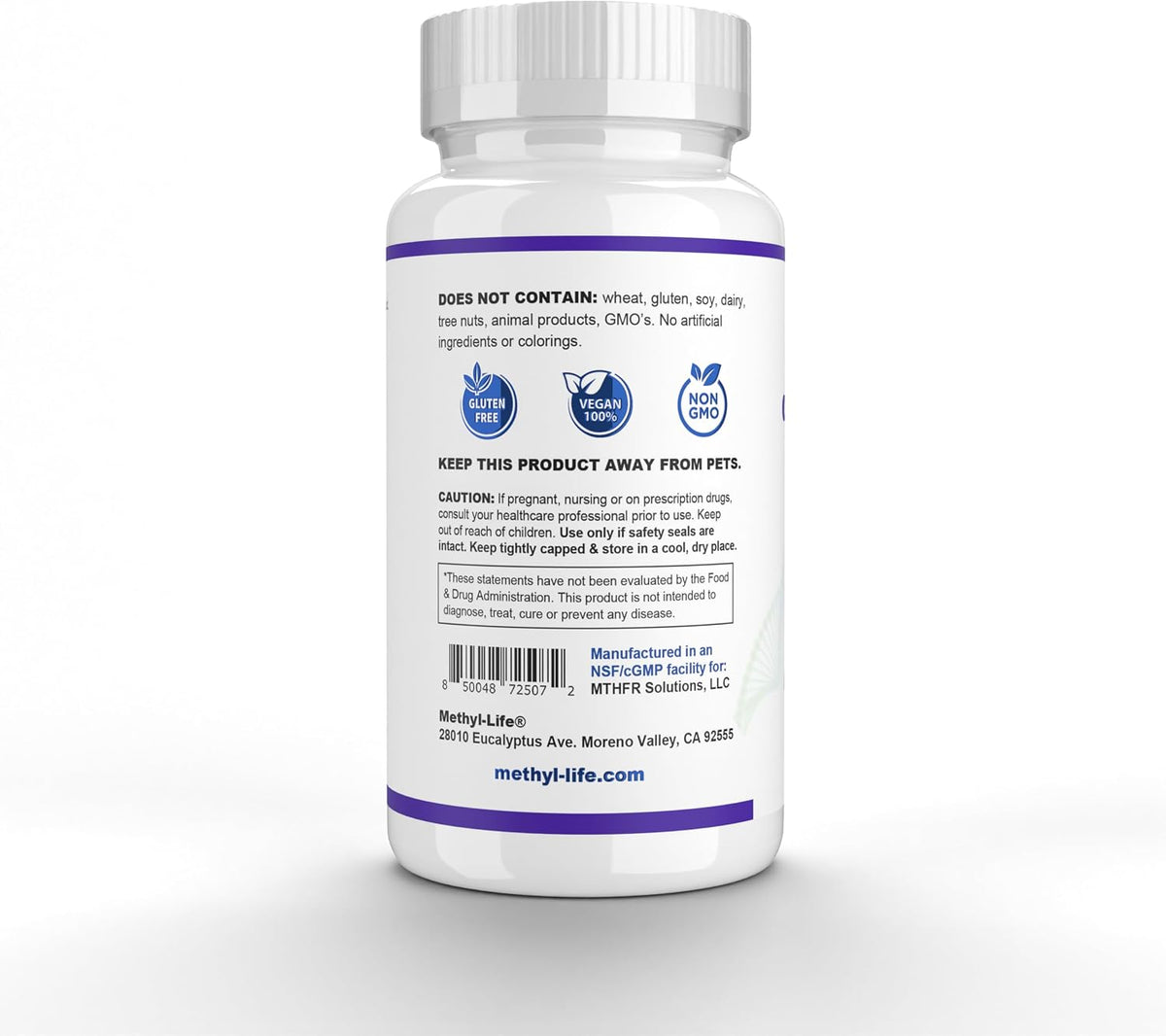 Methyl-Life® B12 Complete – 5000 mcg – Funcionamiento normal del sistema nervioso: Favorece la comunicación entre – Image 3