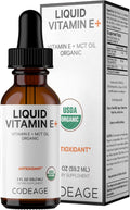 Codeage Vitamina E+ Líquida Orgánica - 59 ml (2 Meses)
