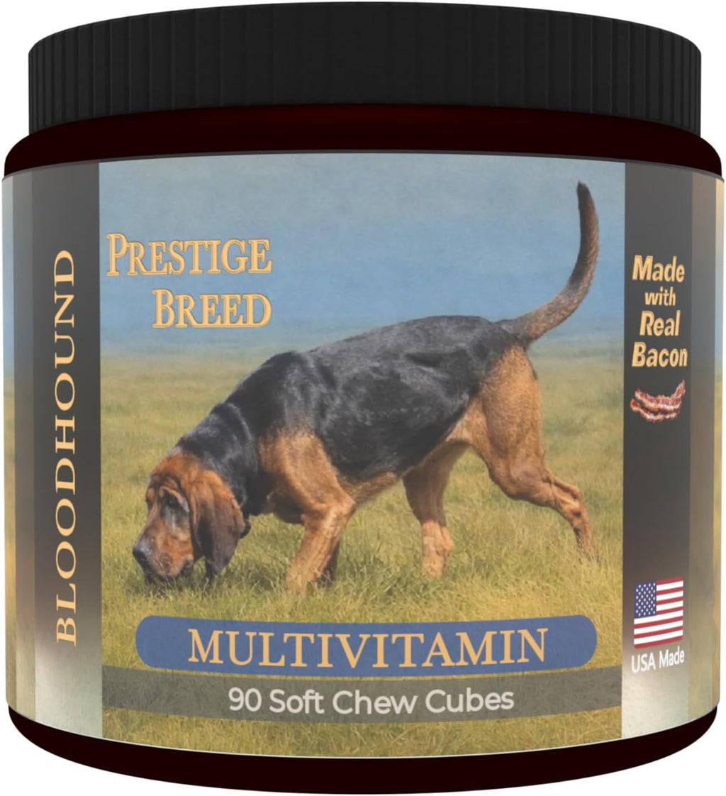 Border Collie Multivitamins, 90 Count, Made in the USA with Real Bacon