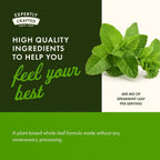 Swanson Spearmint Leaf Full Spectrum - Suplemento Digestivo - 400 mg Mentha Spicata (60 Cápsulas, Pack de 2)