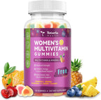 Totaria Multivitamínico para Mujeres sin Azúcar con Hierro – Gomitas con Complejo B, Vitaminas C, D3, K2, para Apoyo Nutricional Diario, Inmunidad y Piel
