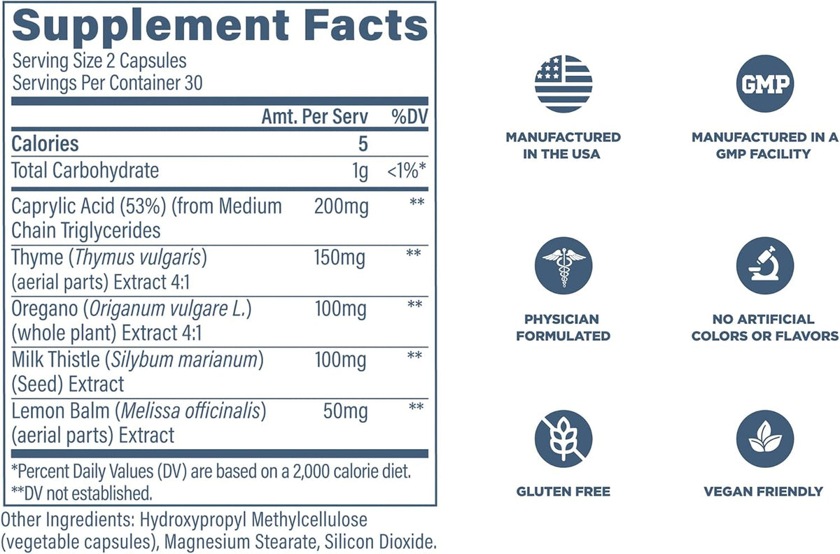 Revive MD Gut Health+ – Suplemento para la – Orégano: Rico en compuestos fenólicos, el orégano ayuda a mantener un – Image 6