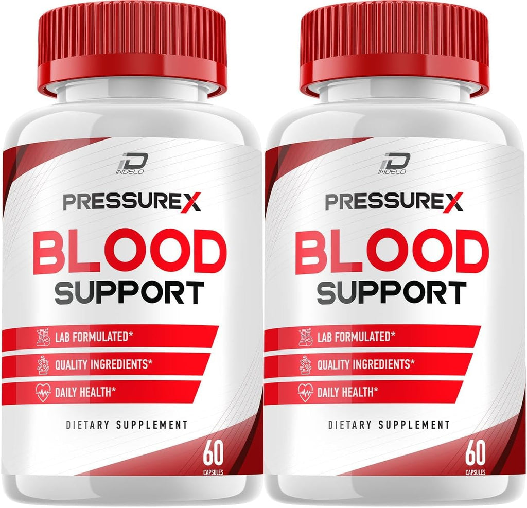 Pressure X Supplement - Advanced Formula PressureX Advanced Support Supplement (2 Pack - 120 Cápsulas)