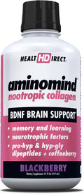 AminoMind – Suplemento de Colágeno Nootrópico para la Salud Cerebral – 14 Fl Oz (28 porciones)