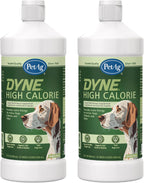 Pet-Ag Dyne Suplemento Líquido de Alto Contenido Calórico para Perros y Cachorros - Pack de 2 - 946 ml - Sabor Vainilla