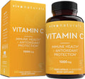 Viva Naturals Vitamin C 1000 mg with Citrus Bioflavonoids & Rose Hips – 250 Vegetarian Capsules