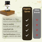 ORGANIC SPREE Comprimidos de Mucuna - USDA Orgánico, Apoya la Energía y el Bienestar General*, 120 Comprimidos - Paquete de 3