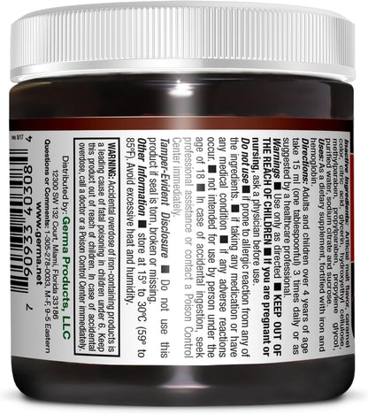 Germa Extracto de Malta Líquido - Concentrado Puro de Malta de Cebada - 236 ml – Image 6