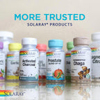 Solaray Beta Glucan with Vitamin C, 60 Vegetable Capsules