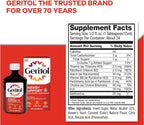 Geritol Liquid B-Vitamin Complex – Energy Support, 355 ml (4-Pack)