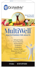 Dr. WellMe Nutrition MultiWell Multivitaminas para Adultos 120 Comprimidos