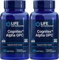 Cognitex Alpha GPC, 30 Cápsulas Blandas (Pack de 2) – Life Extension