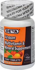 Deva Multivitamínico y Mineral Vegano - 90 Comprimidos Pequeños