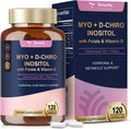 Totaria Myo-Inositol & D-Chiro Inositol 40:1 con Vitamina D3 y Folato - 120 Cápsulas Vegetales