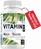 Complejo B con Biotina y Ácido Fólico – 60 Cápsulas
