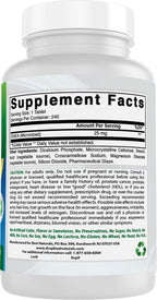 Best Naturals DHEA 25 mg - 240 Cápsulas