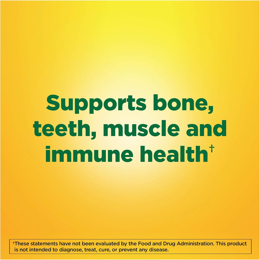 Vitamina D3, 100 Comprimidos, 1000 UI (25 mcg)