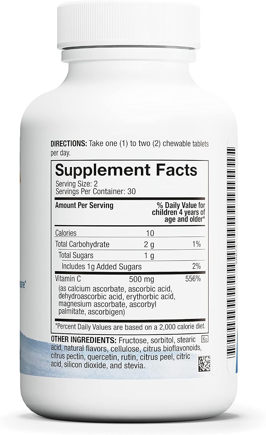 4Life Life C - Vitamina C Masticable con 7 Formas Activas, 60 Comprimidos