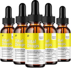 Vital Drops Healthy Formula – Gotas Líquidas Naturales (Pack de 5 – Suministro para 5 Meses)
