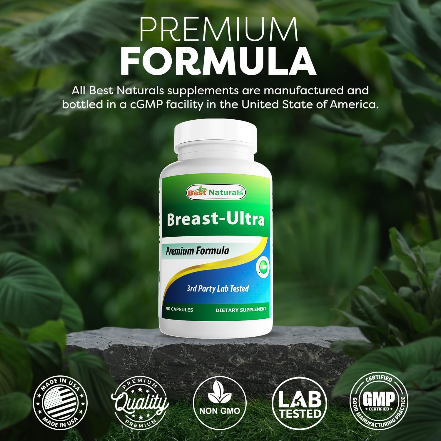 Best Naturals Breast-Ultra, 90 Cápsulas (Pack de 2)