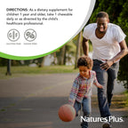 NaturesPlus Animal Parade Probiotic - 30 Comprimidos Masticables - Suplemento de Probióticos para Niños - Sabor a Frutos del Bosque - Vegano, Sin Gluten