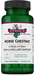 Vitanica Castaño de Indias - Apoyo a la Salud Venosa y Circulación - 60 Cápsulas Veganas