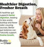BuddyCheer Probióticos para Perros – 180 Masticables