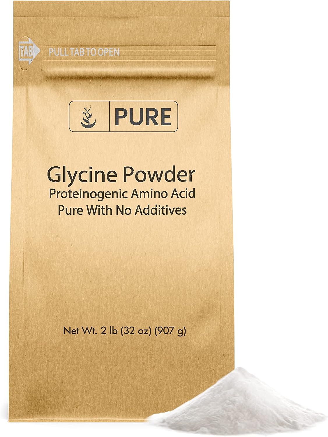 Pure Original Ingredients Glicina en Polvo (227g) - No OGM, Aminoácido No Esencial