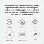 Revitalize Wellness Vitamina C Cápsulas 1000 mg - 200 Cápsulas