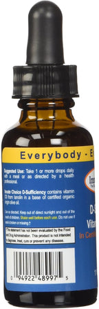 Innate Choice D Sufficiency Vitamina D3 Líquida, 30 ml