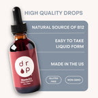 Drop Vitamina B12 Líquida 2500 mcg Metilcobalamina