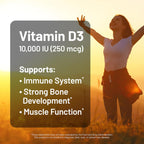 NatureWise Vitamina D3 10.000 UI (250 mcg) - 90 Cápsulas Blandas