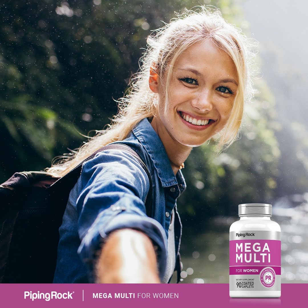 Piping Rock Multivitamínico para Mujeres, 90 Comprimidos