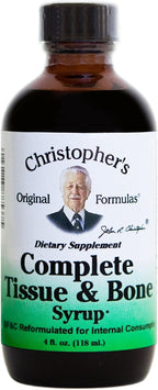 Complete Tissue & Bone Syrup – Traditional Herbal Blend for Bones & Tissue, 4 fl oz